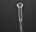 Glass Down tube 3 inch