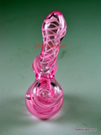 Pink Bubbler 6 inch tall