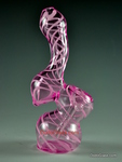 Pink Bubbler 6 inch tall