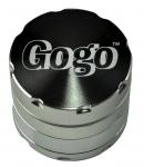 Gogo Crusher 4pc Grinder Silver