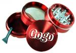 Gogo Crusher 4 pc Grinder Red