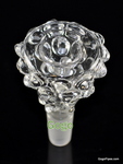 Diamond Cut Glass on Glass Bowl 14mm