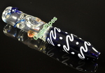 Fumed Steam Roller Glass Pipes