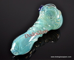 Teal Blue Glass Pipes