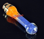 Two B Glass Chillum Pipes