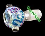 Fumed Glass on Glass Bowl 18mm