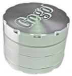 Gogo Crusher 63mm Grinder Silver