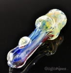 Fumed Square Glass Pipes