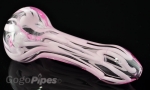 Pink Whirly Glass Pipe