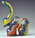 Glass Double Bubblers Pipes