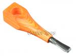 Orange Wood Pipe