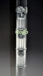Rasta Glass Percolator Water Pipes