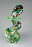 Stripes Glass Bubblers Pipes