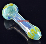Teal Blue Glass Pipes