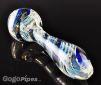 Fumed Dichroic Glass Pipes
