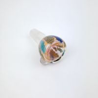 Multicolor Glass on Glass Bowl
